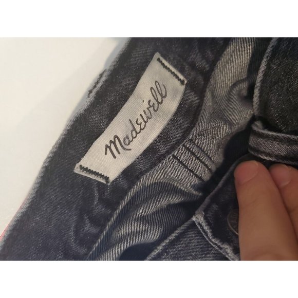 Madewell The Perfect Jean Short Black, Size 27, Style L4404, RN 77388 - Picture 7 of 7